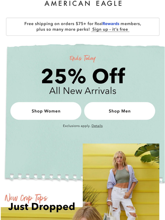 Aerie: Inside: All-new Looks, All 25% Off 