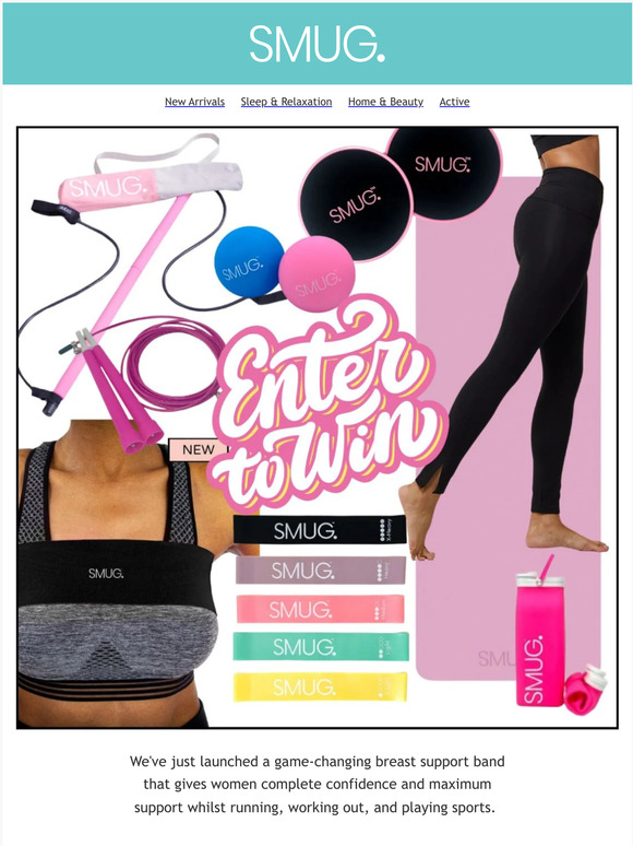 WIN TLC Sport & SMUG goodies worth over £150