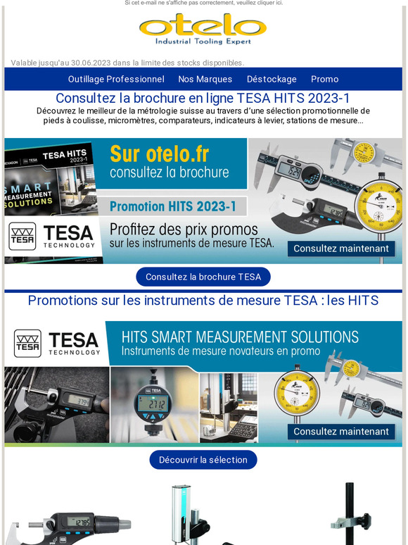 TESA HITS 2023-1 : le meilleur de la métrologie suisse