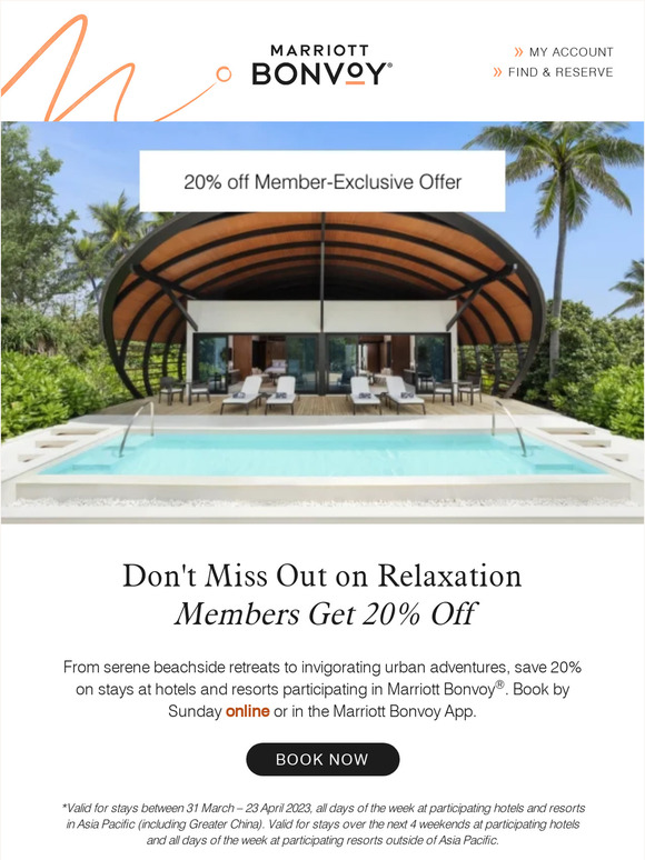 Don't Miss Out, —: Get 20% off Your Next Getaway