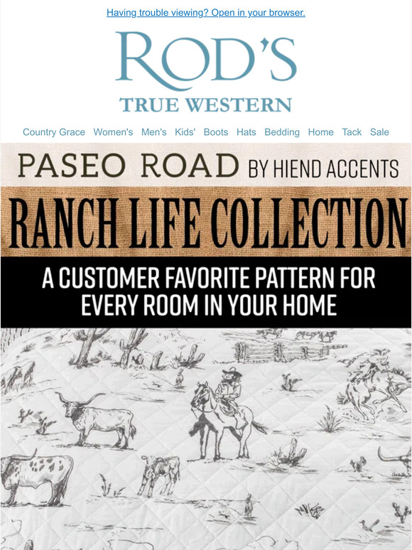 rods Western Bedding Inspiration Courtesy of Pendleton Milled