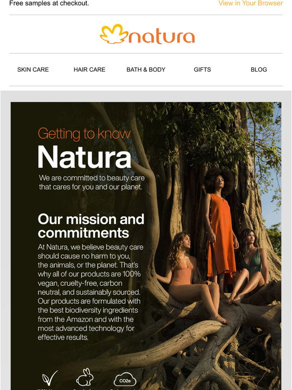 Natura Brasil (US) Email Newsletters: Shop Sales, Discounts, and Coupon  Codes