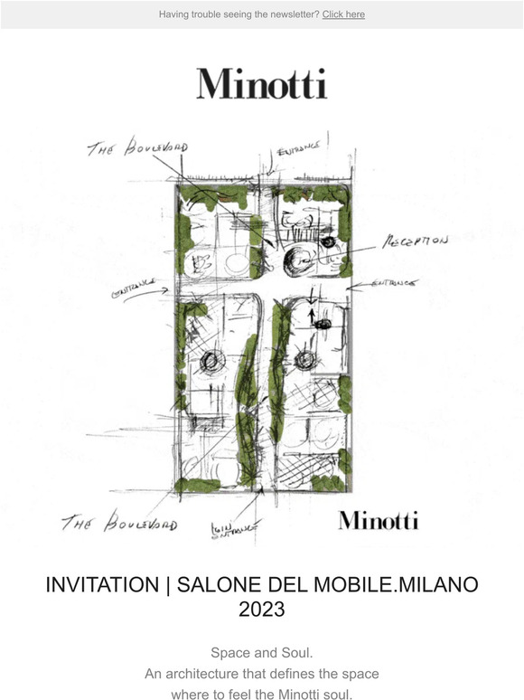 Minotti Pavilion @ Salone del Mobile.Milano 2022