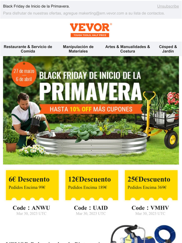 Hasta 10% OFF más cupones.