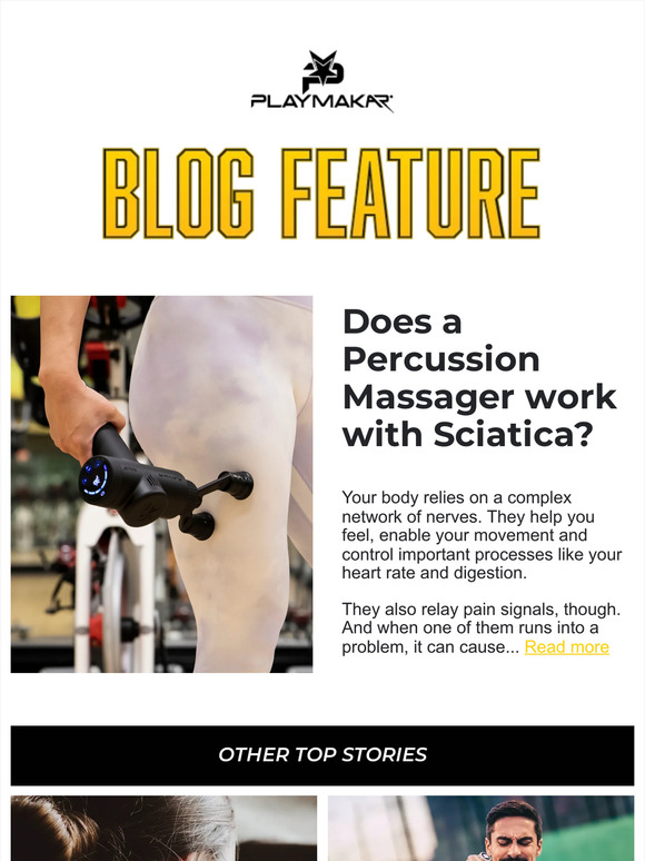 Does a Percussion Massager work with Sciatica?