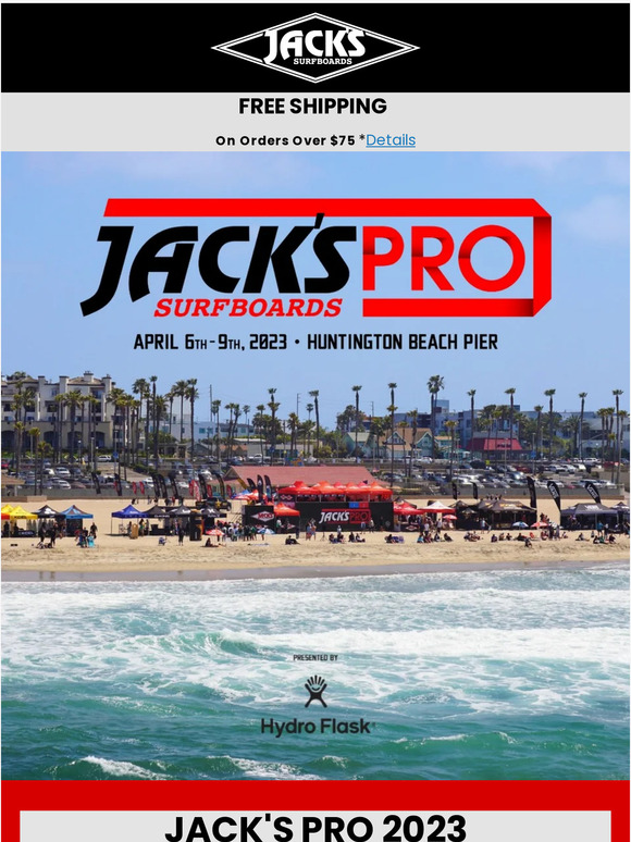 Jack's Surfboards 🚨JACK'S PRO 2023 MERCH IS 1 WEEK OUT🚨 Milled
