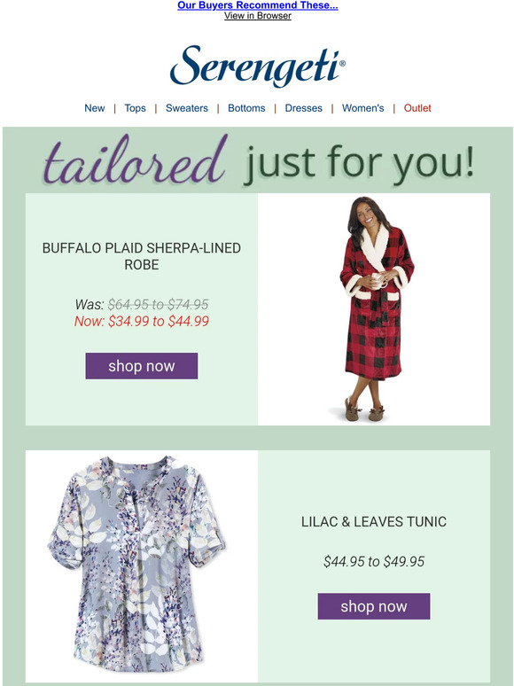 Serengeti Catalog The Best They'll Look Great On You