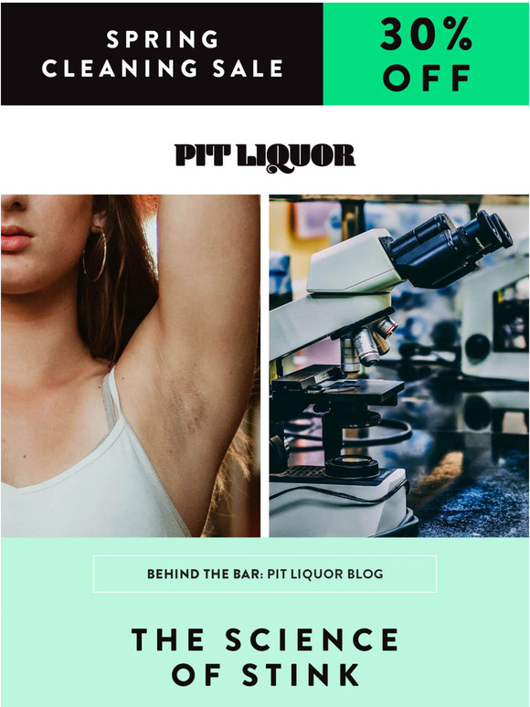 Pit Liquor Why do armpits smell?? 🤔 Milled