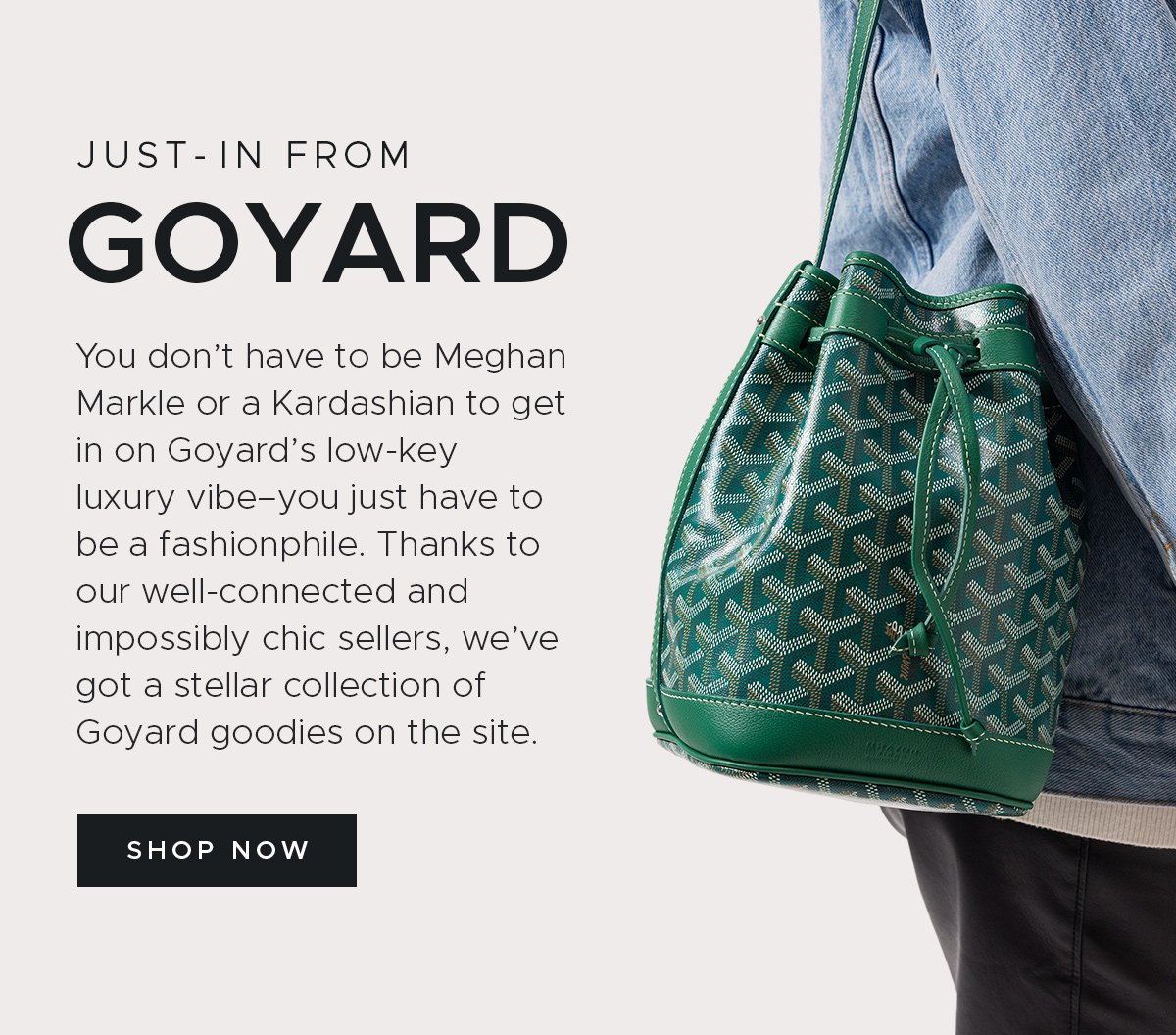 Just in from Goyard! - Fashionphile