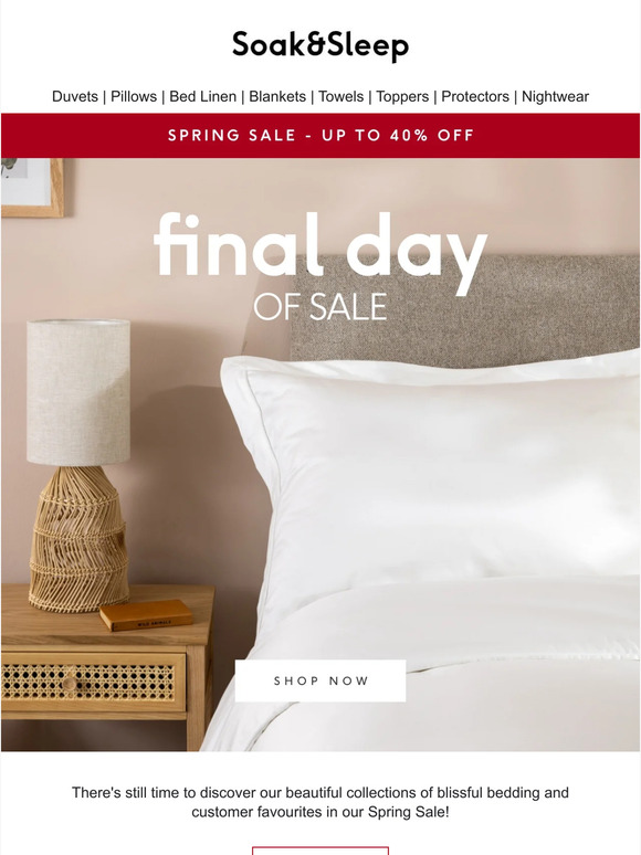 Soak And Sleep 🚨Final day of sale! Milled