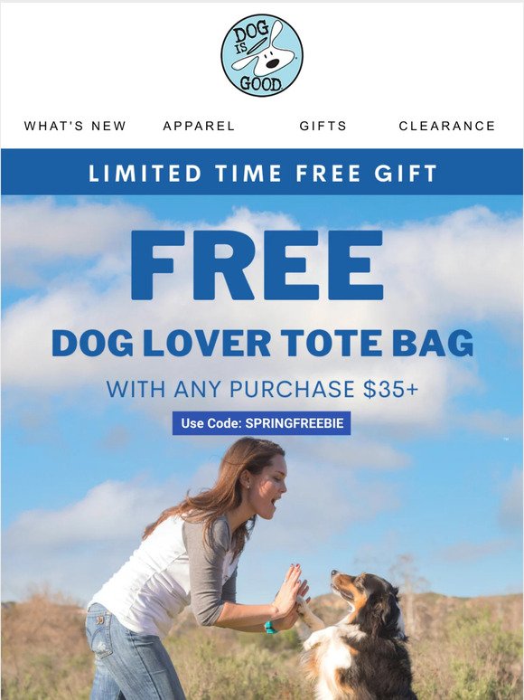 🐶 FREEBIE Just For Dog Lovers!