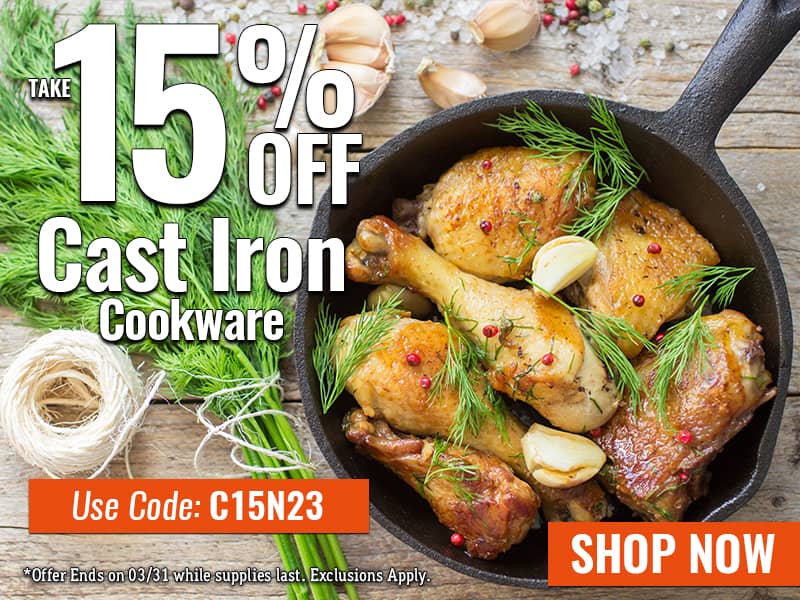 lehman's hardware & appliance ACT NOW to get 15 off Cast Iron