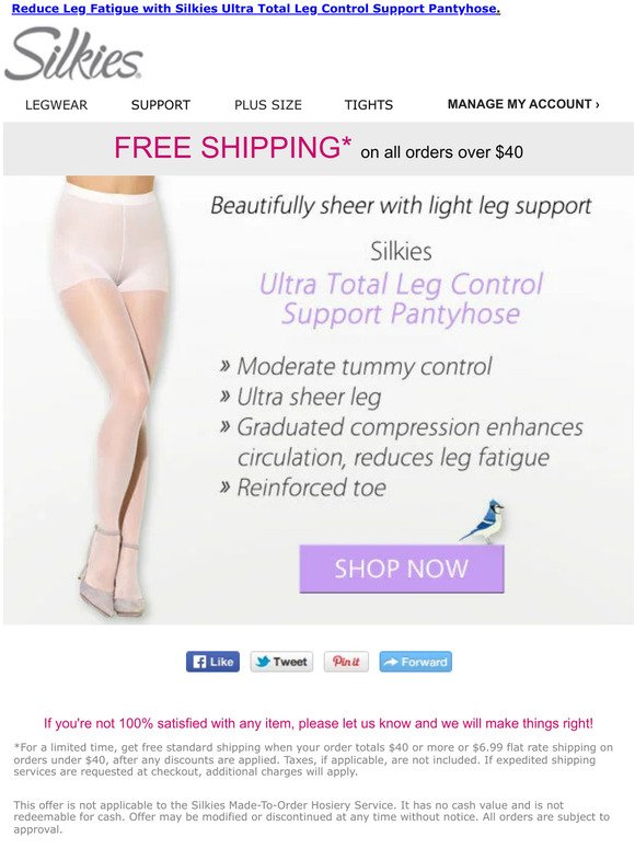 Elegant Silkies: Pantyhose, Shapewear, Plus Size