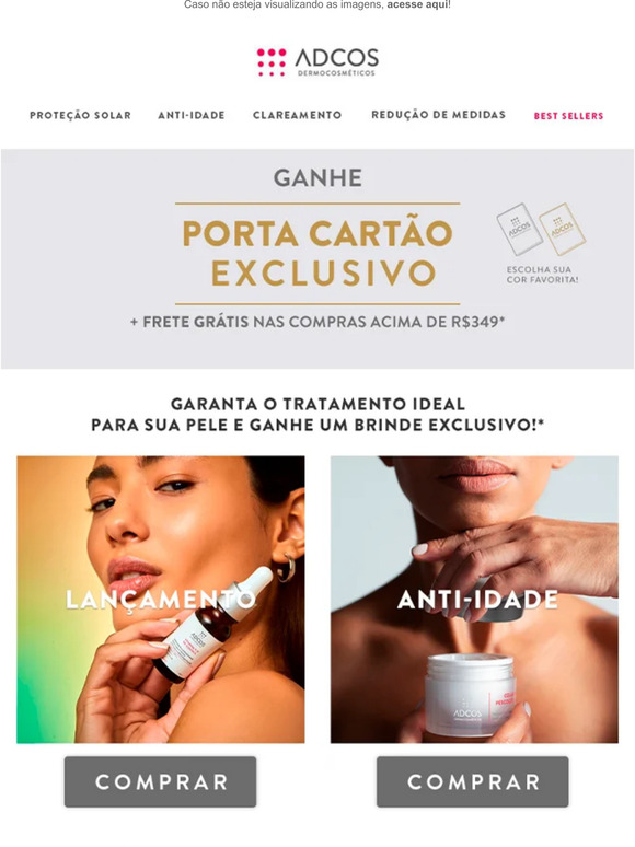 ✨ Ganhe porta-cartão + Frete OFF*