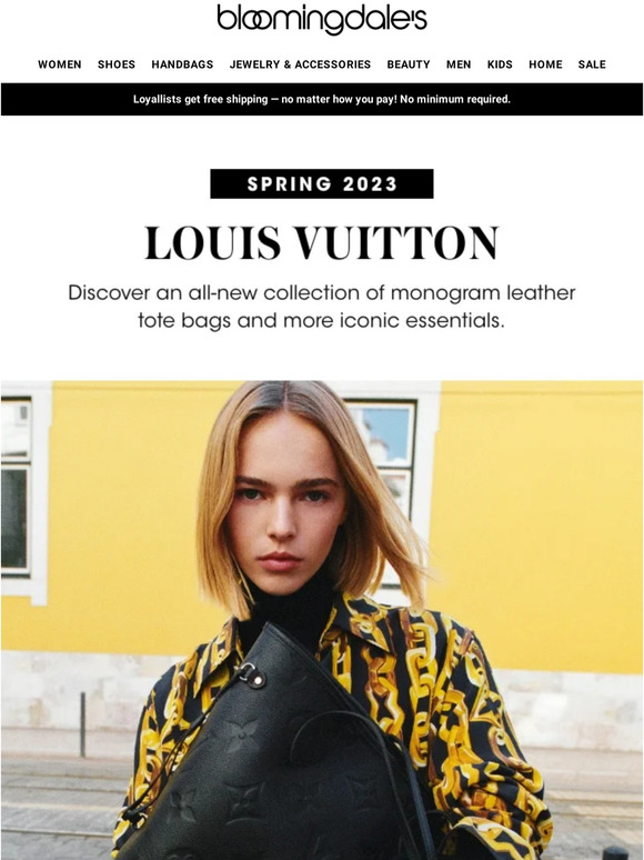 Bloomingdale's Level up for spring with the new Louis Vuitton