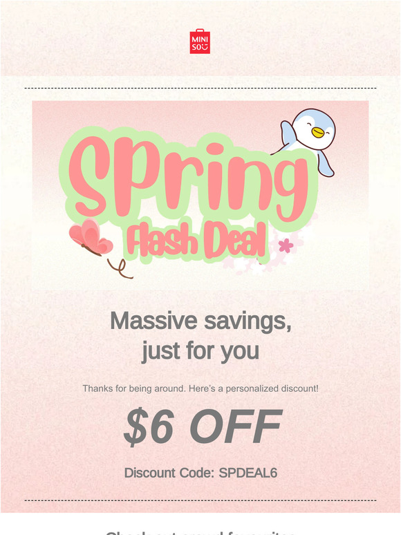 Spring into a New Season of Savings with Us!