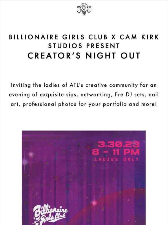 TONIGHT: Creator's Night Out in Atlanta