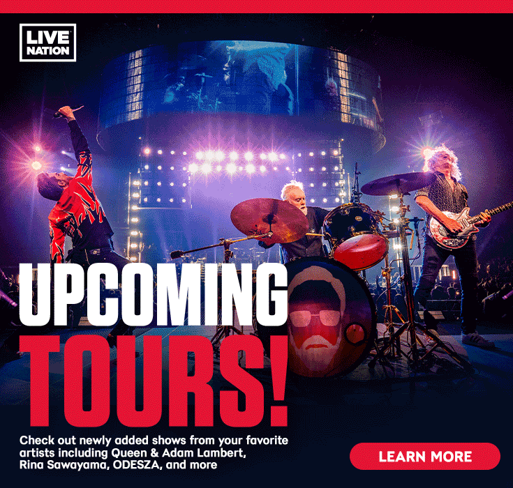 LiveNation Tours! New Shows from Queen & Adam Lambert, Rina