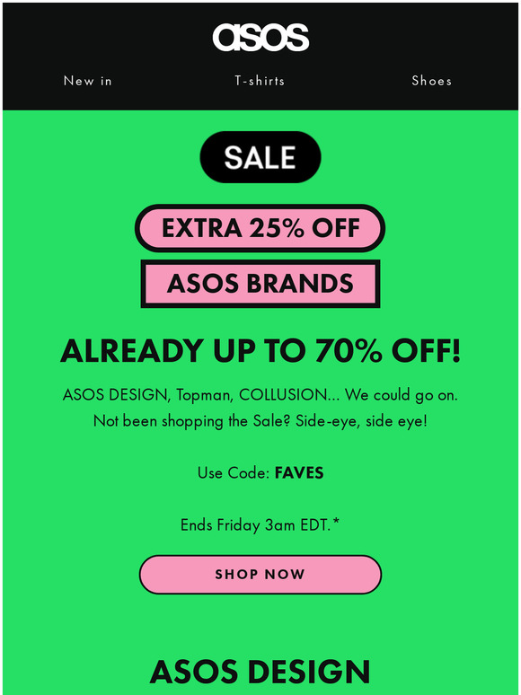 ASOS Have an appy day with 15 off! Milled