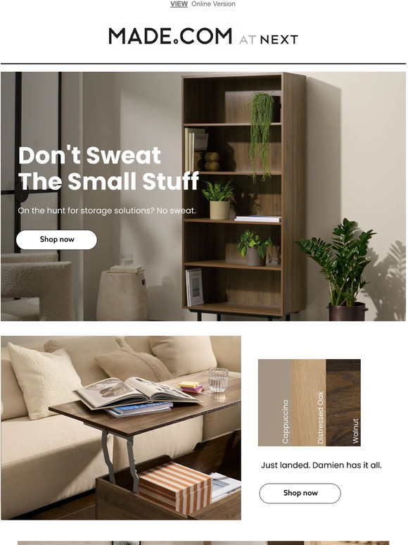 CH Furniture with benefits Milled