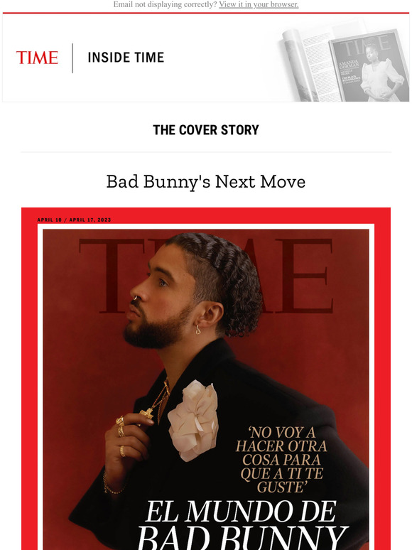 The cover story: Bad Bunny