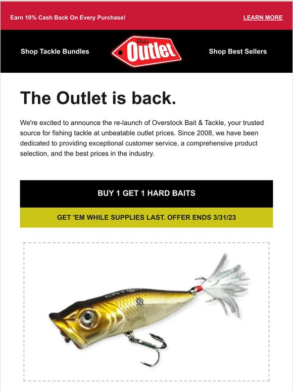 🎣 Exclusive Offers: Upgrade Your Tackle Box with Overstock Bait & Tackle 🎣
