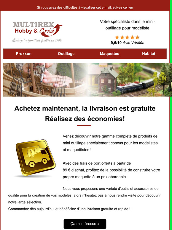 Frais de ports à 0€ - Ne pas manquer ! 😲