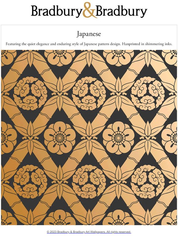 Elegant and timeless Japanese-inspired designs