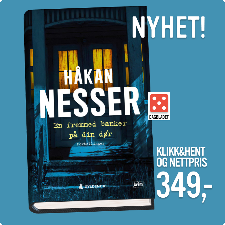 En fremmed banker på din dør Håkan Nesser 349,-