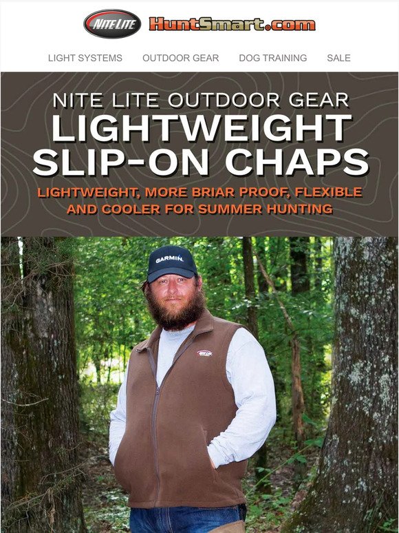 Nite Lite Outdoor Gear Lightweight Slip-On Chaps
