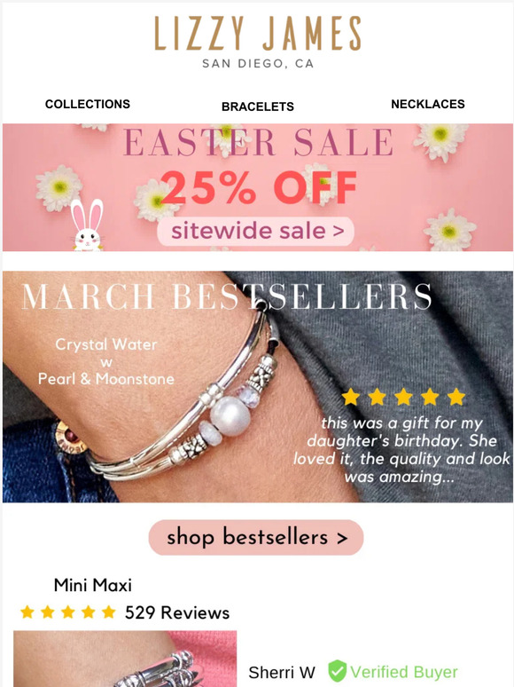 🐰 Hop On Our 25% Off Easter Sale...Sitewide!