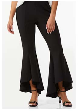Shop Ruffle Flare Pants