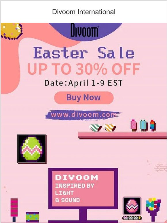 Wow! Big Easter Sale | Up to 30% OFF