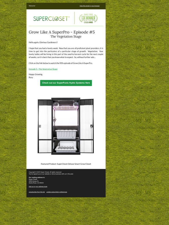 Grow Like A SuperPro Episode #5 - The Veg Stage