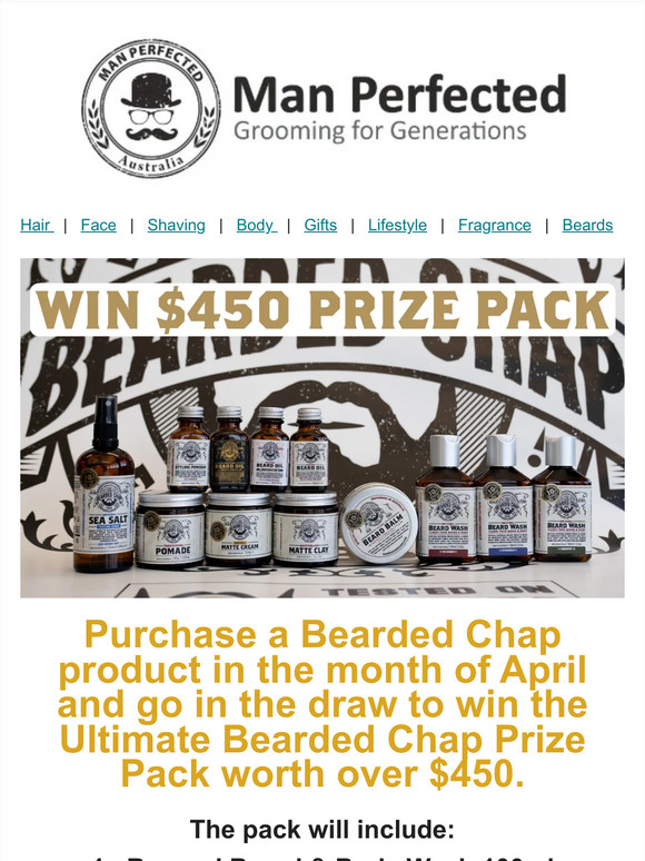 Man Perfected/Bearded Chap Competition