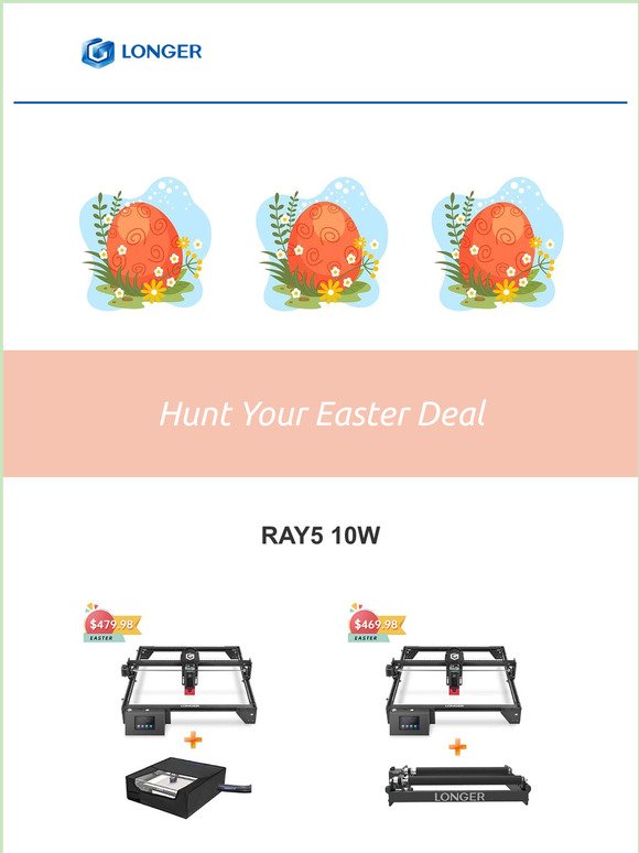 Hunt Your Easter Deal with Limited Time🐇