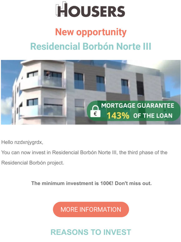 💰💰 Launch Residencial Borbón Norte III