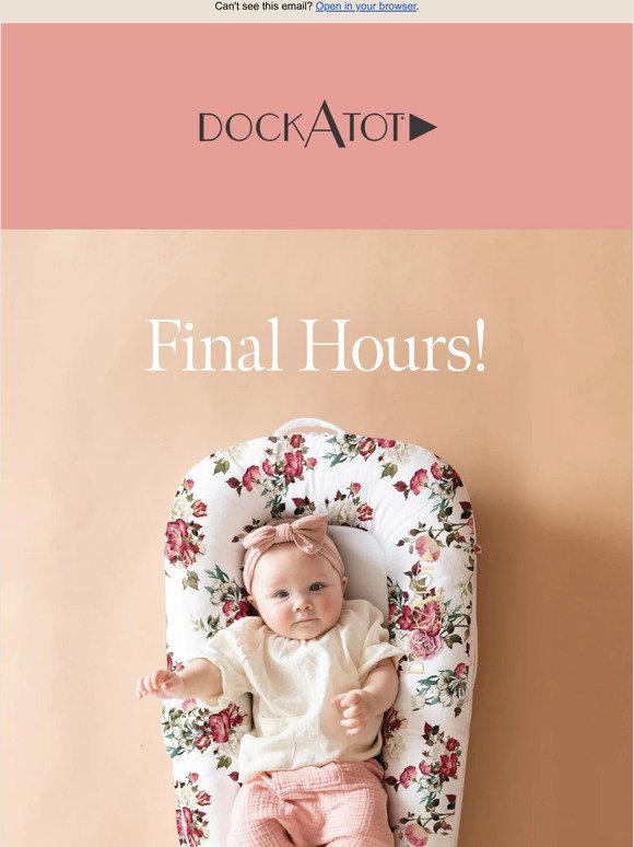 Final Hours of Spring Sale!