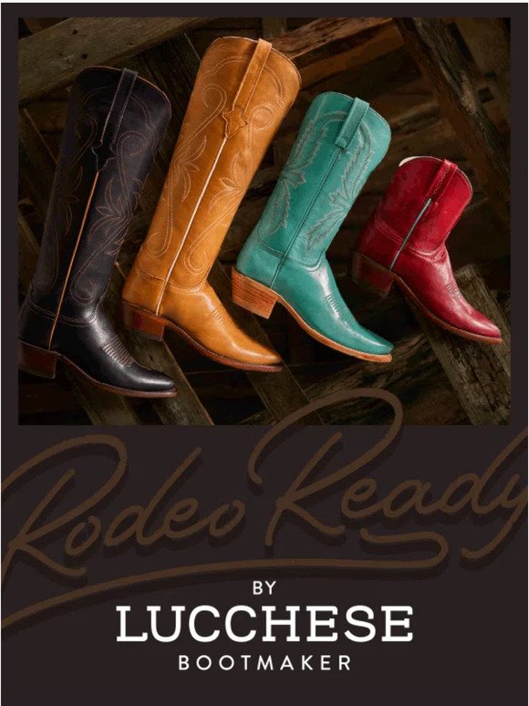 Boots full of rodeo spirit.