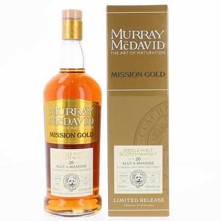 Allt A Bhainne 26 Year Old Mission Gold Single Malt Scotch Whisky - 70cl 41.6%