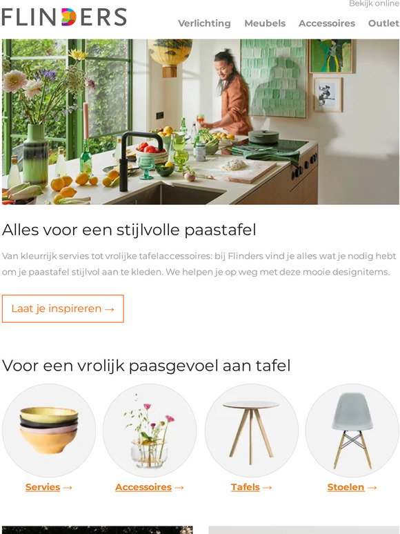 Flinders NL: Zo creëer je een stijlvolle paastafel 🌸 | Milled