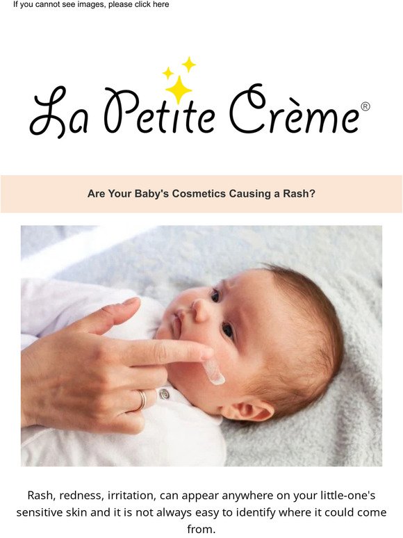 ✨ Are Your Baby's Cosmetics Causing a Rash? ✨