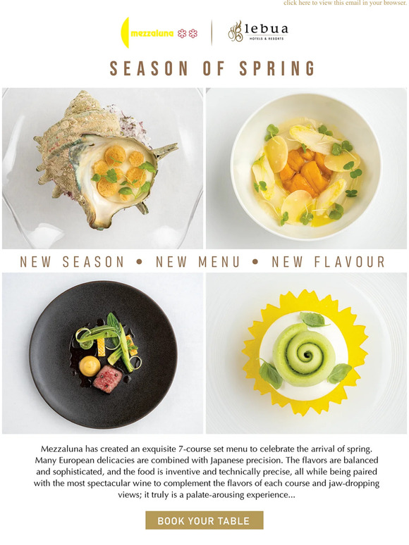 Spring has sprung at Mezzaluna
