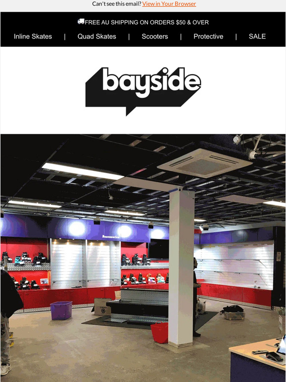 Bayside Blades Opening of Bayside Blades' New Retail Space Milled