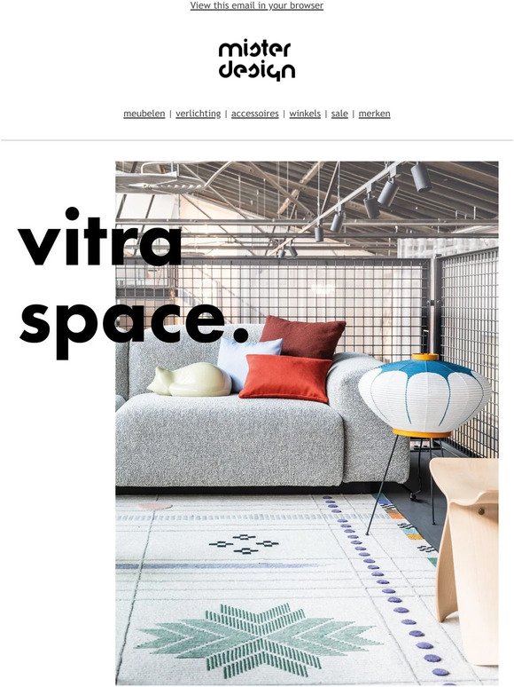 Nieuw in onze winkel: de Vitra Space