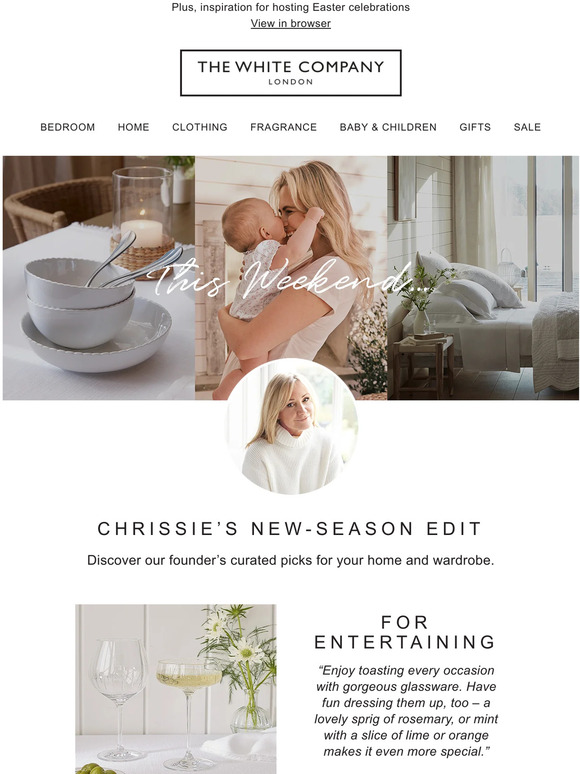 Chrissie’s picks for the new season