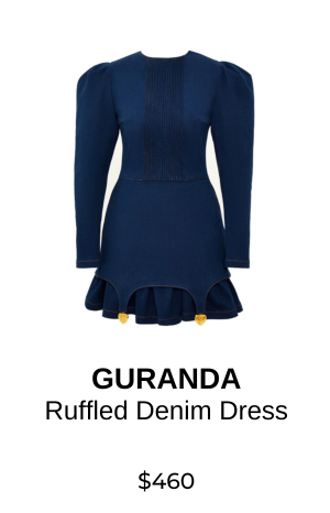 guranda-ruffled-denim-dress