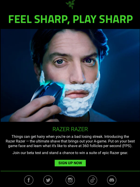 Razer Surround Meet Razer Razer, Our New Shaving Mouse Milled