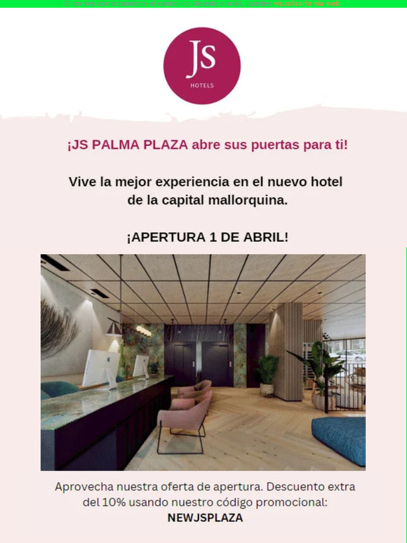 🔛 🎉 ¡JS PALMA PLAZA abre sus puertas!