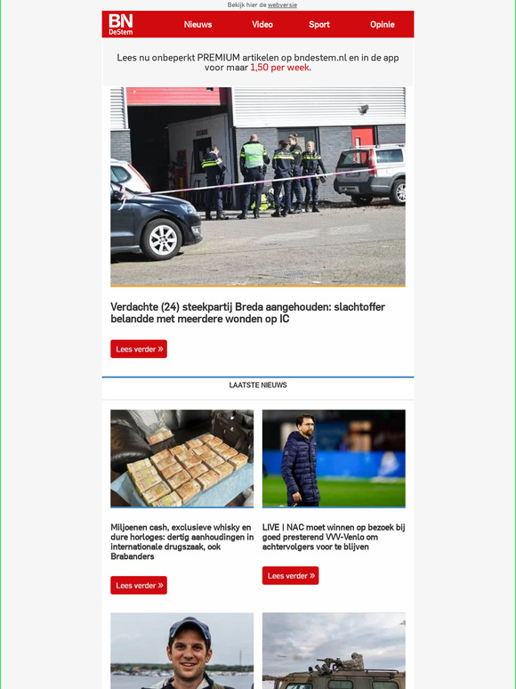 Verdachte (24) steekpartij Breda aangehouden: slachtoffer belandde met meerdere wonden op IC